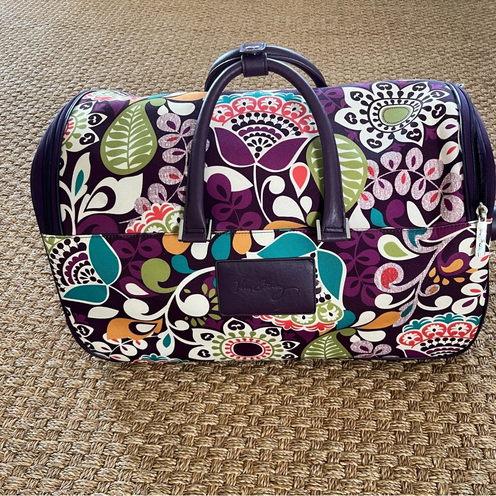 Vera Bradley rolling Duffle